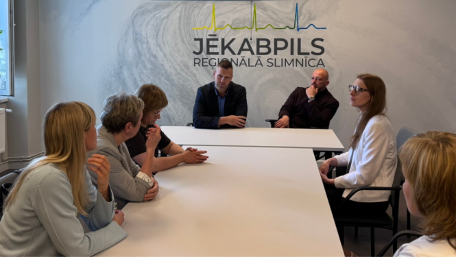 Jēkabpils slimnīcas apmeklējums