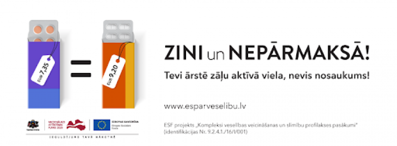 zini un nepārmaksā