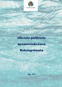 Peldvietu apsaimniekošanas rokasgrāmatas vāks