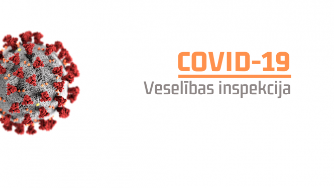 foto ar COVID 19 uzrakstu