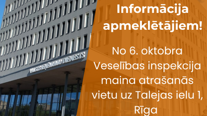 Informatīvs paziņojums par VI adreses maiņu