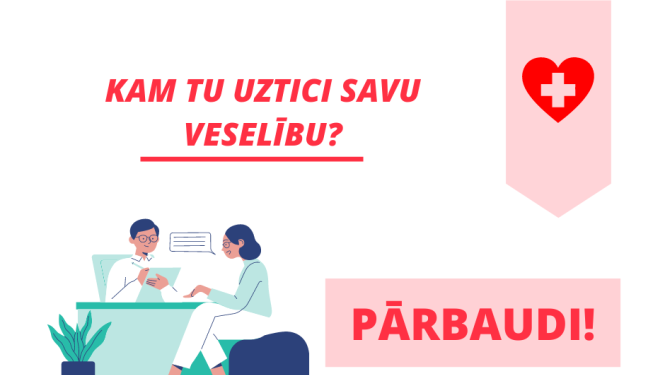 Attēls - pārbaudi kam Tu uztici savu veselību!