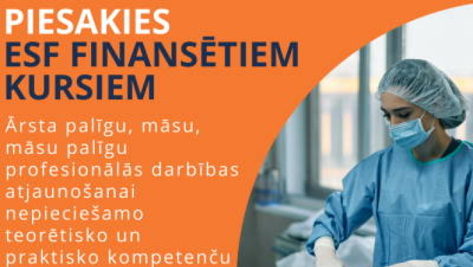 ESF finansētie kursi