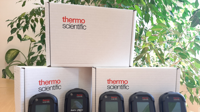 Eadiācijas mēriekārtu dāvinājums