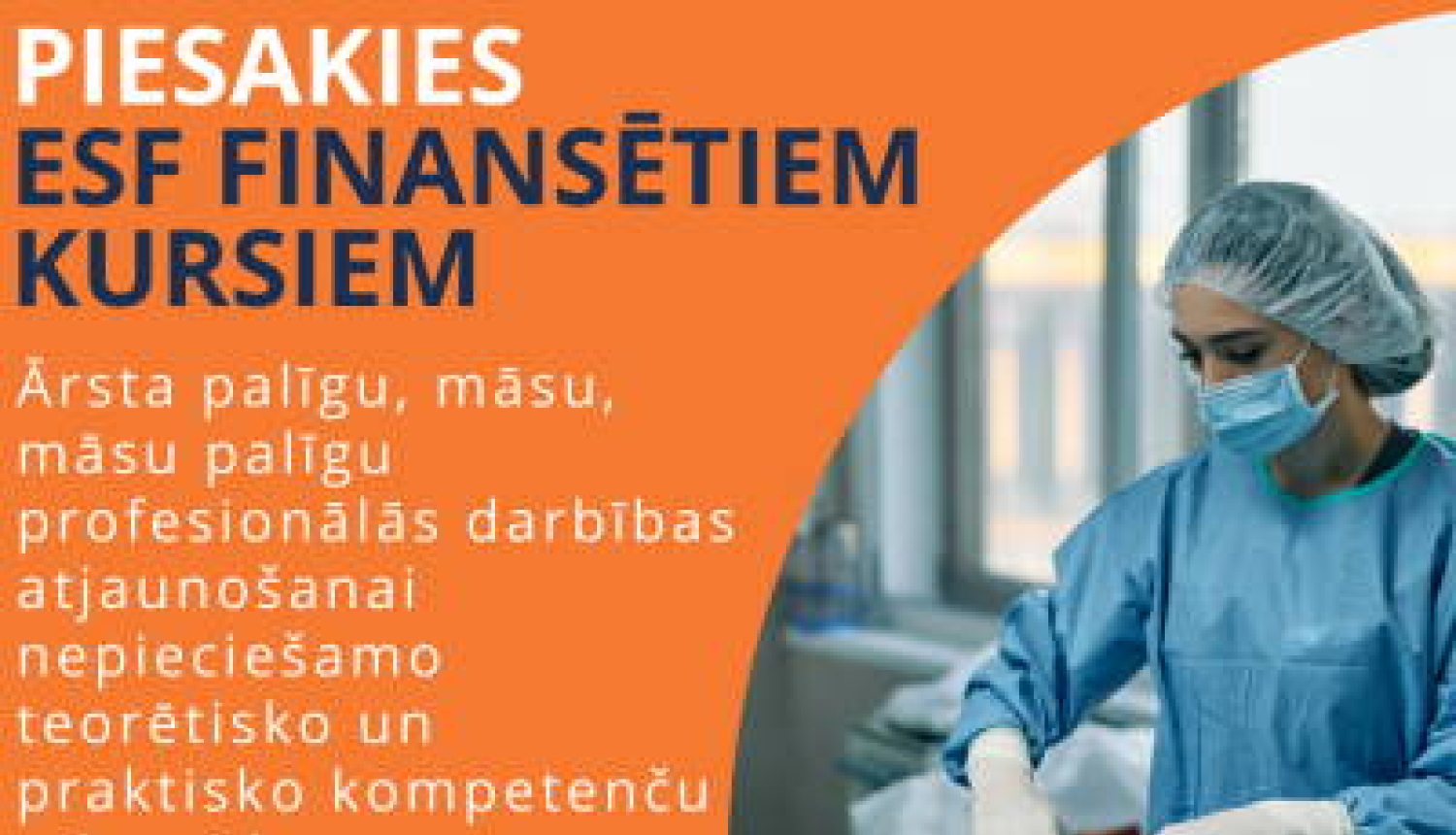 ESF finansētie kursi